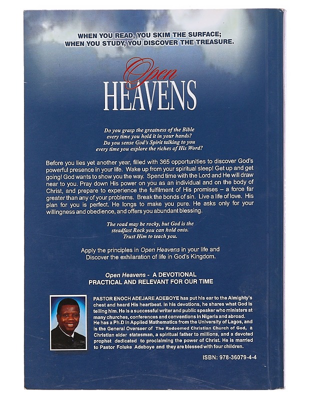 Open heavens - E. A. Adenoye - Taide- ja kulttuurikirjat - 10105579125 - 1