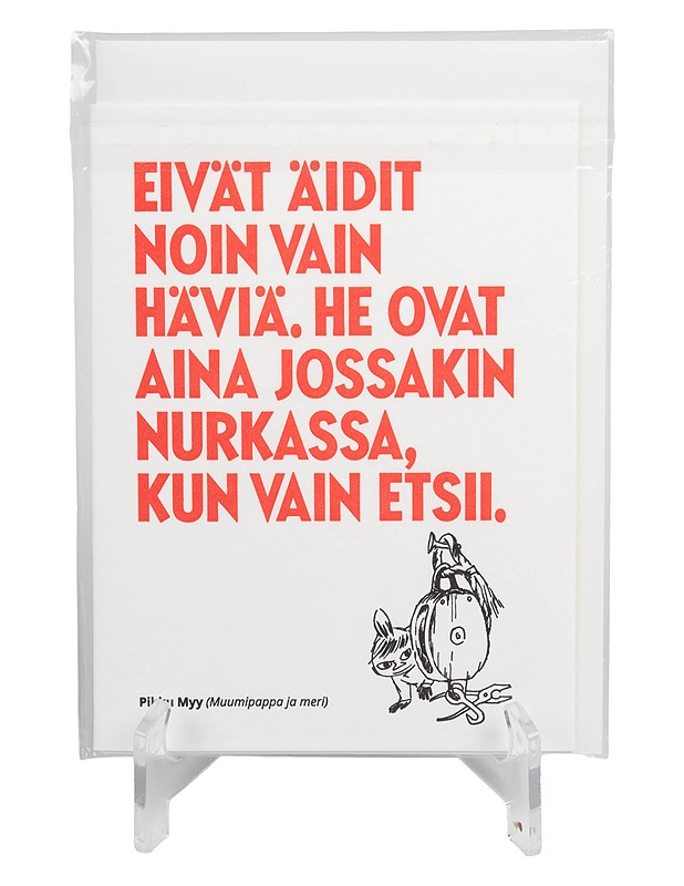 PUTINKI Muumi 2-osainen kortti - Askartelu - 10105579129 - 0