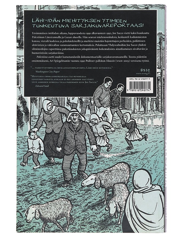 Palestiina - Sacco, Joe - Sarjakuvat - 10105579144 - 1