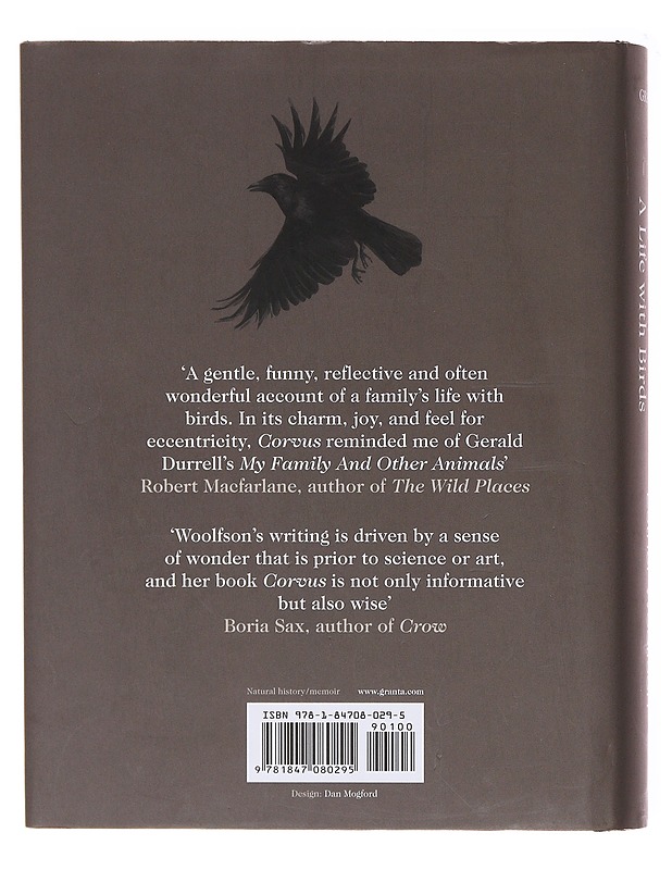 Corvus ; A Life With Birds - Woolfson, Esther - Tietokirjat - 10105579142 - 1