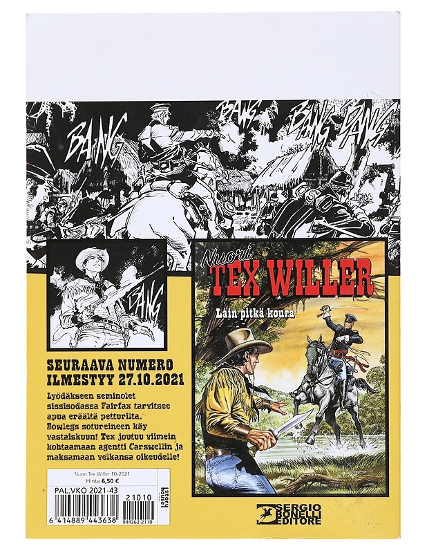Tex Willer Sissisotaa rämeikössä - Sarjakuvat - 10105579148 - 1