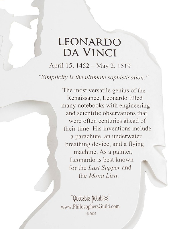 PHILOSOPHERS Leonard da Vinci taittokortti - Askartelu - 10105579150 - 1