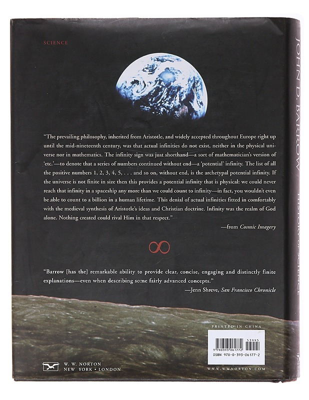 Cosmic imagery : key images in the history of science - John D. Barrow - Historiakirjat - 10105579151 - 1