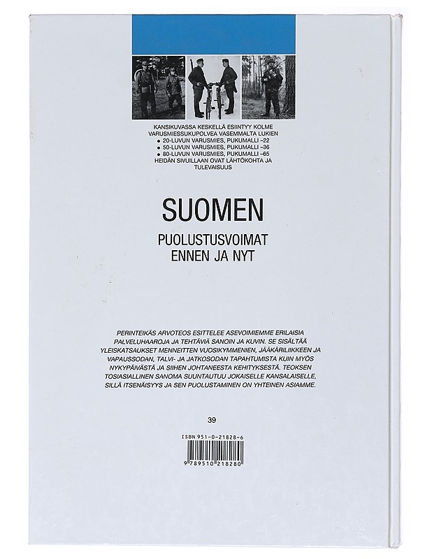 Suomen puolustusvoimat ennen ja nyt - Myllyniemi, Urho - Historiakirjat - 10105579164 - 1