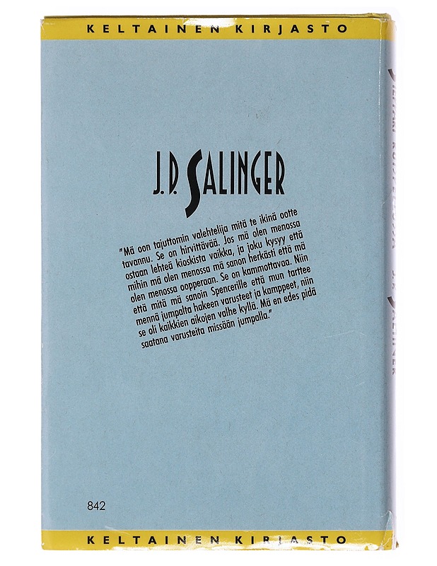 Sieppari ruispellossa - SALINGER, J. D. - Romaanit ja novellit - 10105579173 - 1