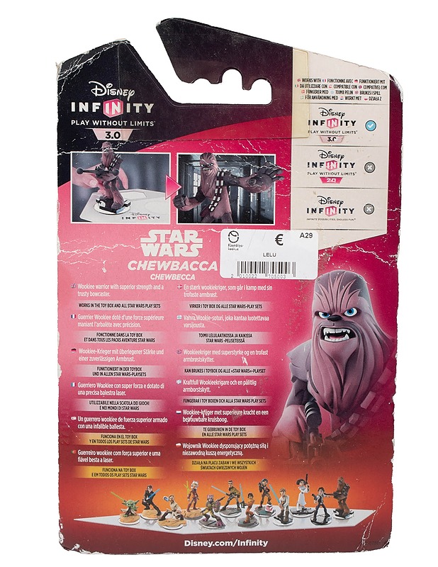 DISNEY Infinity 3.0 Star Wars Chewbacca pelifiguuri - Lasten lelut - 10105579200 - 2