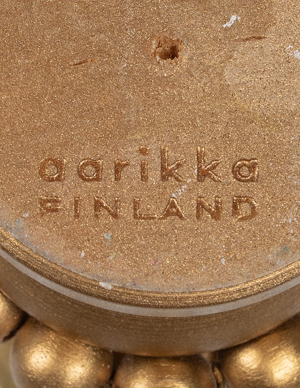 AARIKKA Helmiriikkinen kynttilänjalka, 5x9 cm - Designsuosikit - 10105579199 - 2