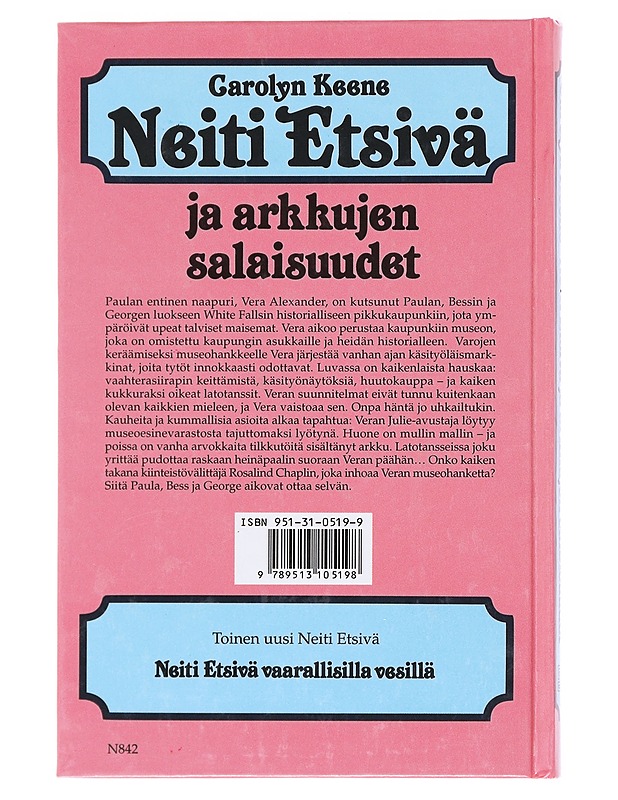 Neiti Etsivä ja arkkujen salaisuudet - Keene - Nuorten kirjat - 10105579220 - 1