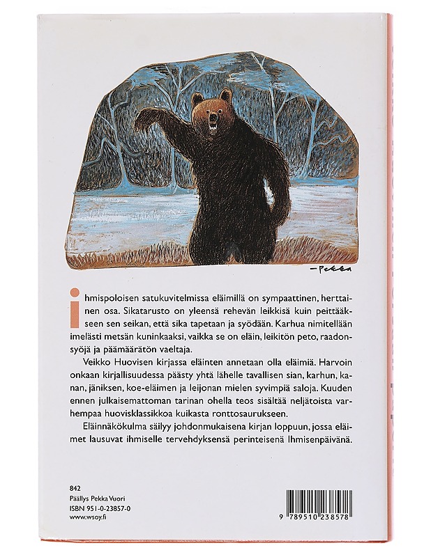 Porsaan paperit / eläinaiheiset erikoiset - Veikko Huovinen - Kaunokirjallisuus - 10105579222 - 1