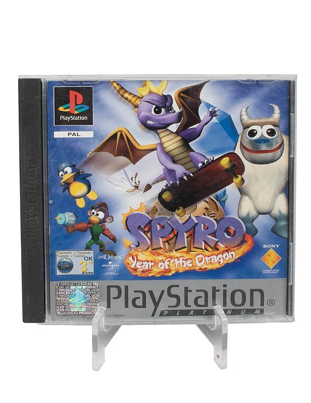 PlayStation Year of the Dragon -peli - Konsolit ja konsolipelit - 10105579226 - 0