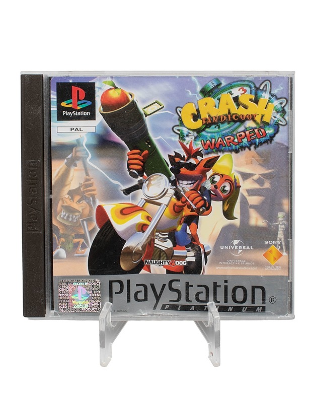 PlayStation Crash Bandicoop Warped -peli  - Konsolit ja konsolipelit - 10105579246 - 0
