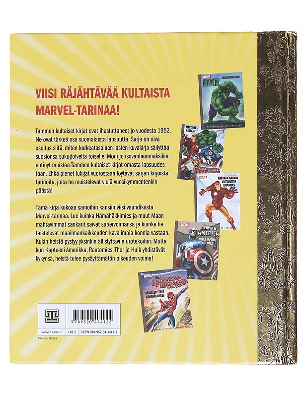 Kultainen supersankarikirja - Hulkkonen, Antti - Lastenkirjat - 10105579267 - 1