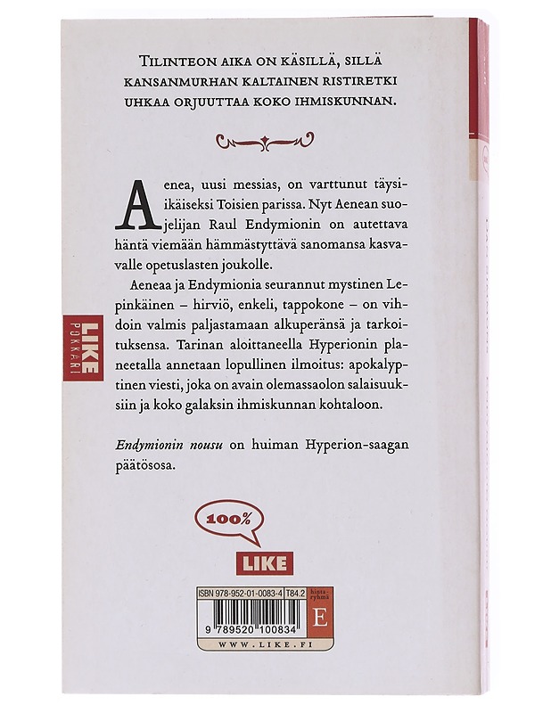 Endymionin nousu - Simmons, Dan - Romaanit ja novellit - 10105579291 - 1