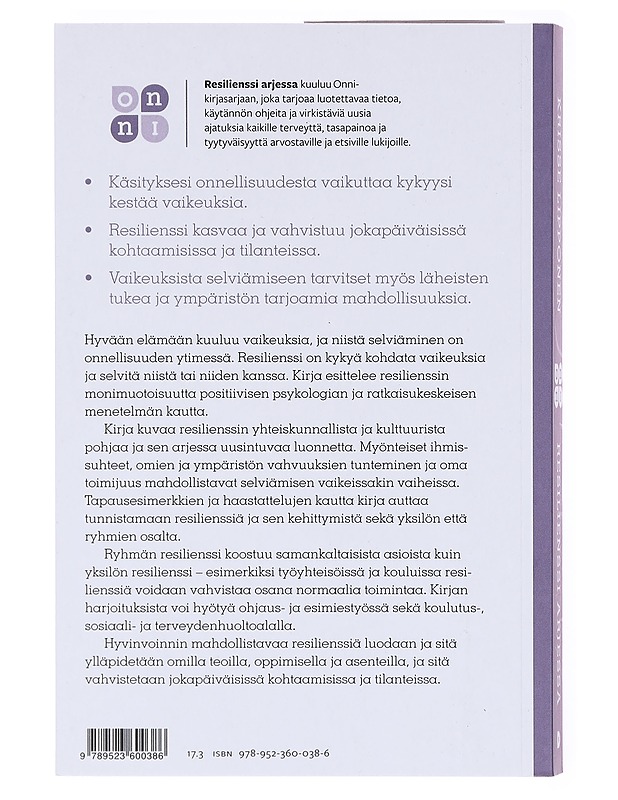 Resilienssi arjessa - Krisse Lipponen - Tietokirjat ja oppaat - 10105579298 - 1