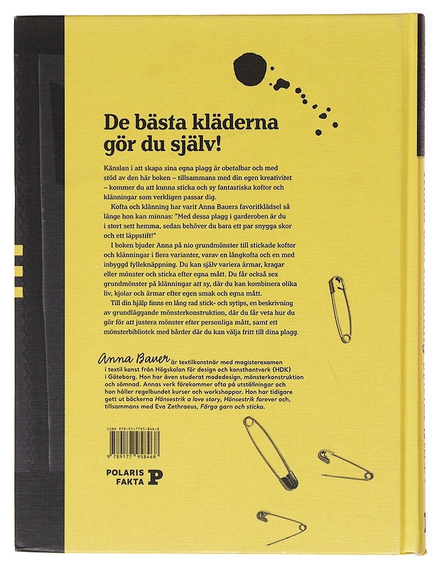 Kofta och klänning / sticka och sy dina egna kläder - Bauer, Anna - Tietokirjat ja oppaat - 10105579320 - 1