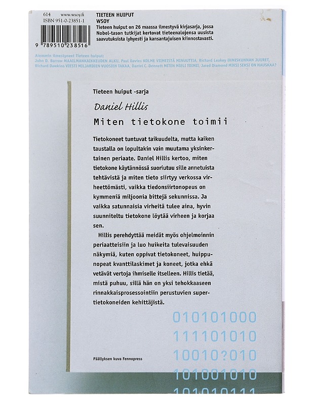 Miten tietokone toimii - Hillis, Daniel - Tietokirjat ja oppaat - 10105579375 - 1