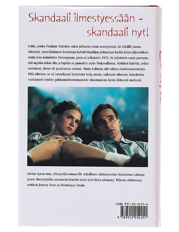 Lolita - Nabokov, Vladimir - Romaanit ja novellit - 10105579422 - 1