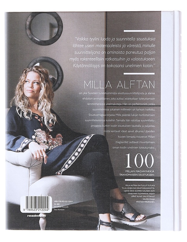Sisustus magiaa - Alftan, Milla - Tietokirjat ja oppaat - 10105579429 - 1