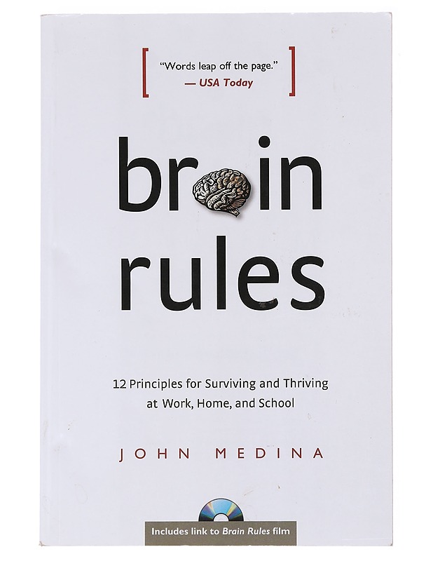 Brain rules : 12 principles for surviving and thriving at work, home, and school - John Medina - Tietokirjat ja oppaat - 10105579446 - 0