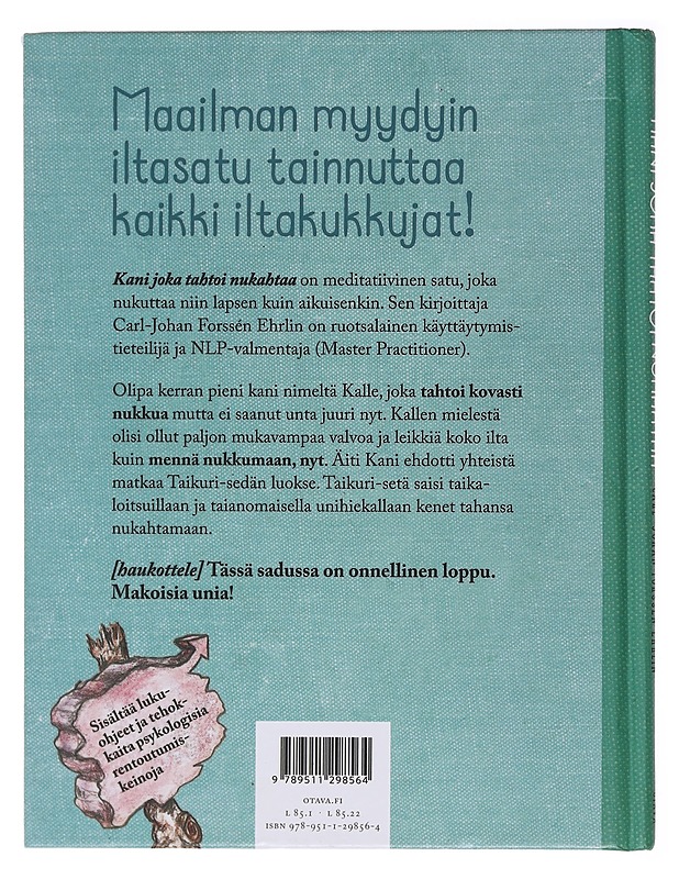 Kani joka tahtoi nukahtaa / nukutussatu kaikille iltakukkujille - Forssén Ehrlin - Lastenkirjat - 10105579481 - 1