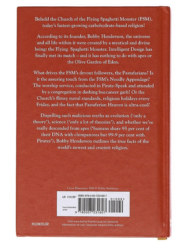 The gospel of the Flying Spaghetti Monster - Bobby Henderson - Romaanit ja novellit - 10105579484 - 1