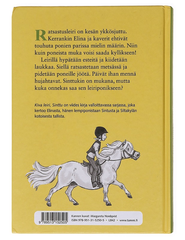 Kiva leiri, Sinttu - Hallberg, Lin - Lastenkirjat - 10105579492 - 1