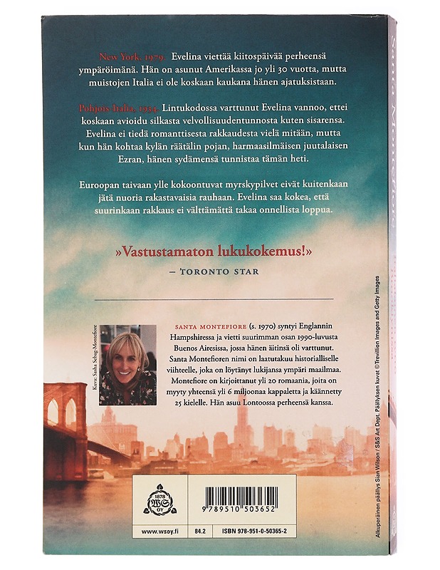 Italialainen tyttö Brooklynissa - Montefiore, Santa - Romaanit ja novellit - 10105579517 - 1
