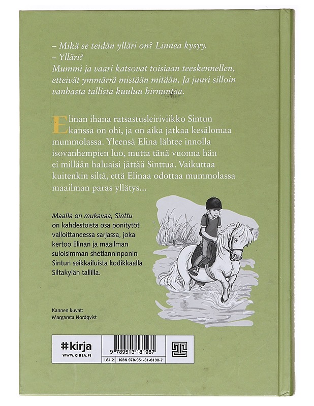Maalla on mukavaa, Sinttu - Hallberg, Lin - Lastenkirjat - 10105579528 - 1