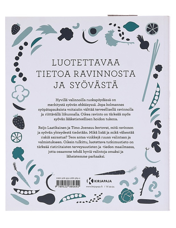 Syö hyvin, voi paremmin : ravinto syövän ehkäisyssä ja hoidon tukena - Laatikainen, Reijo - Tietokirjat ja oppaat - 10105579587 - 1