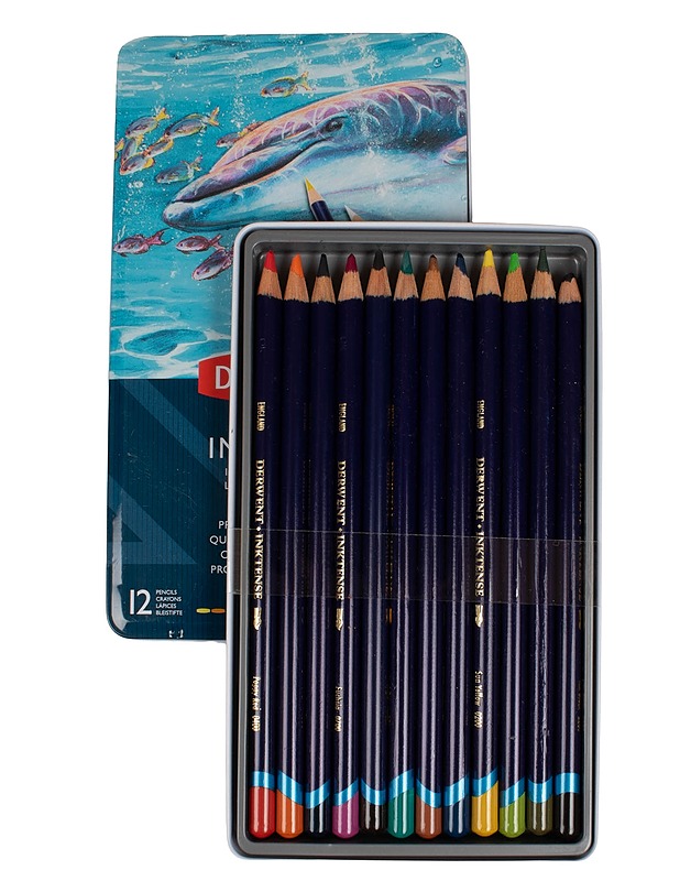 DERWENT Inktense värikynät, 12kpl - Askartelu - 10105579601 - 0