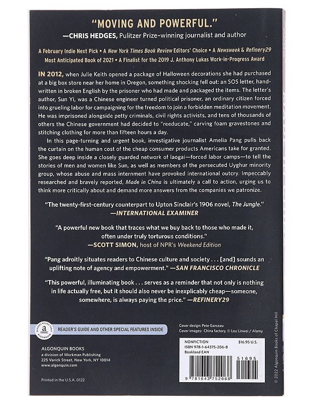 Made In China - Amelia Pang - Historiakirjat - 10105579663 - 1