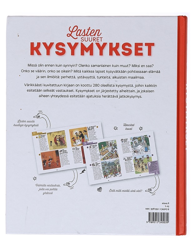Lasten suuret kysymykset - Guibert, Françoise de - Lastenkirjat - 10105579792 - 1