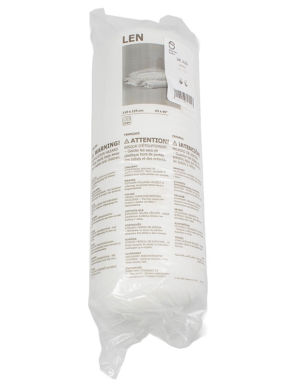 IKEA Len peitto, 110x125 cm - Tyynyt ja peitot - 10105579796 - 0