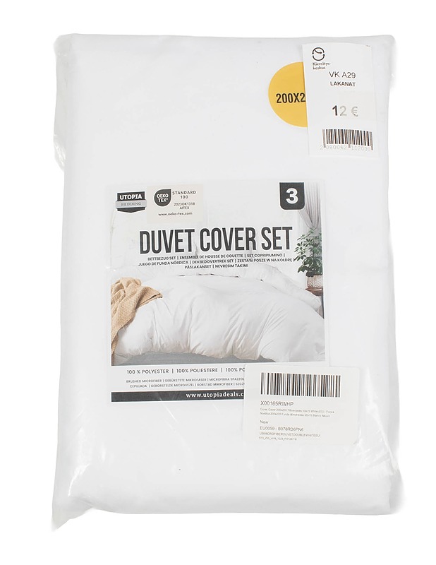 UTOPIA BEDDING pussilakana, 200x200 cm - Liinavaatteet - 10105579802 - 0