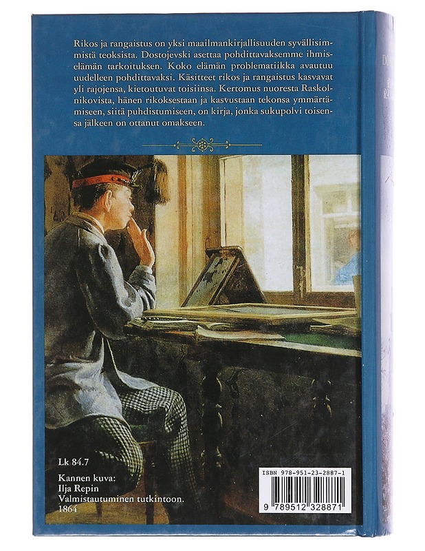 Rikos ja rangaistus - Dostojevski, F. M. (Fjodor Mihailovits) - Romaanit ja novellit - 10105579809 - 1