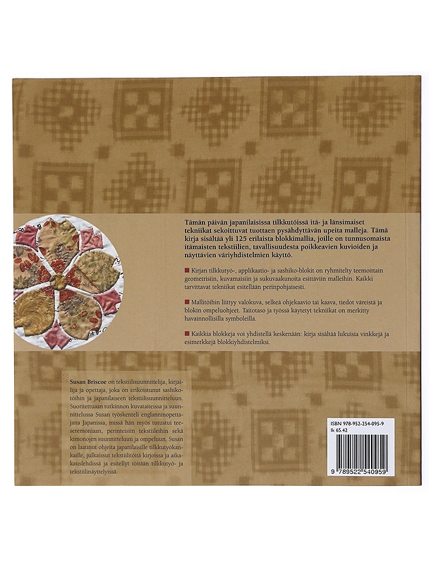 Japanilaiset tilkkutyöt / 1 Mallit ja tekniikat - Briscoe, Susan - Tietokirjat ja oppaat - 10105579817 - 1