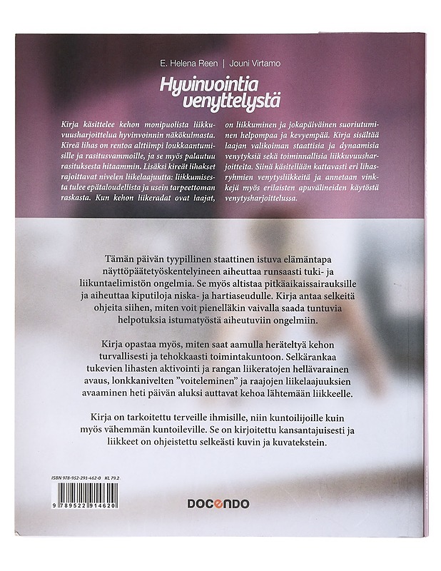 Hyvinvointia venyttelystä - Virtamo, Jouni - Tietokirjat ja oppaat - 10105579832 - 1