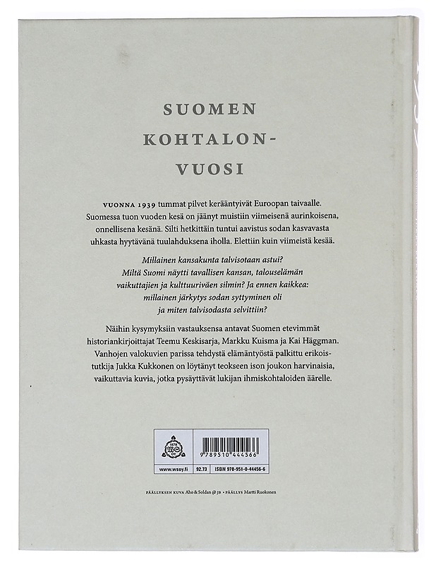 1939 - Häggman, Kai - Historiakirjat - 10105579889 - 1