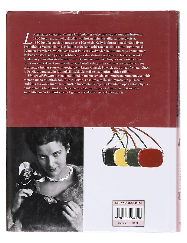 Vintage-käsilaukut : laukkumuodin vuosikymmenet - Fogg, Marnie - Historiakirjat - 10105579913 - 1
