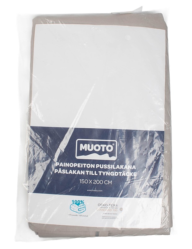 MUOTO painopeiton pussilakana, 150x200 cm - Liinavaatteet - 10105579923 - 0