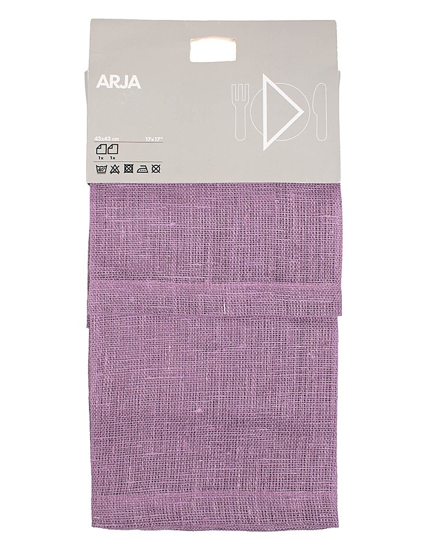 IKEA Arja lautasliina, 43x43 cm - Pöytäliinat - 10105579967 - 0