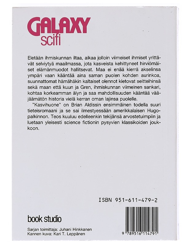 Kasvihuone - Aldiss, Brian W. - Fantasia- ja scifi - 10105579977 - 0
