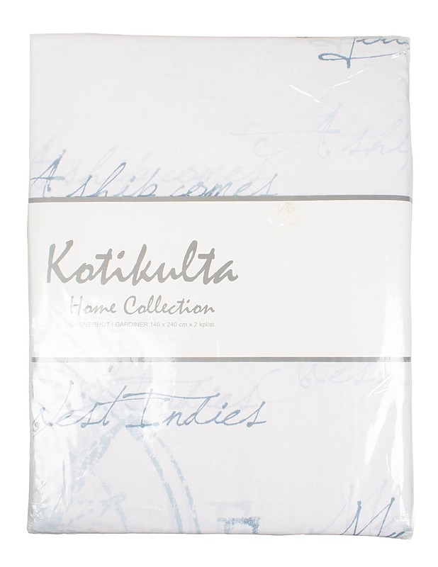 KOTIKULTA Home collection sivuverhot, 140x240 cm, 2 kpl - Verhot ja kapat - 10105580050 - 0