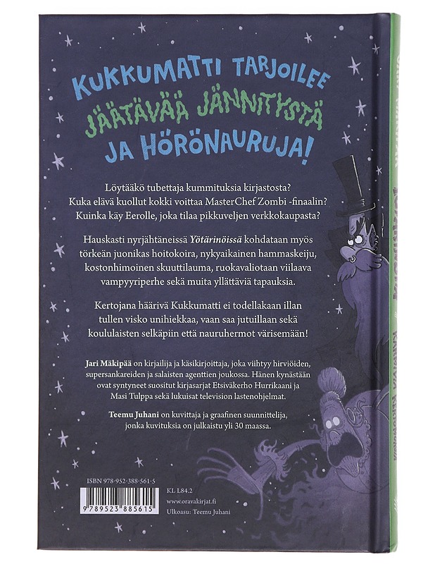 Yötärinöitä eli Naurattavan karmivia kertomuksia - Mäkipää, Jari - Lastenkirjat - 10105580018 - 1