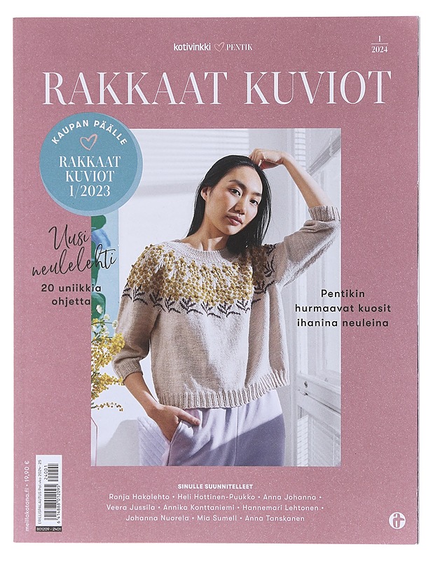 Rakkaat kuviot - Hakalehto, Ronja - Käsityökirjat - 10105580033 - 0