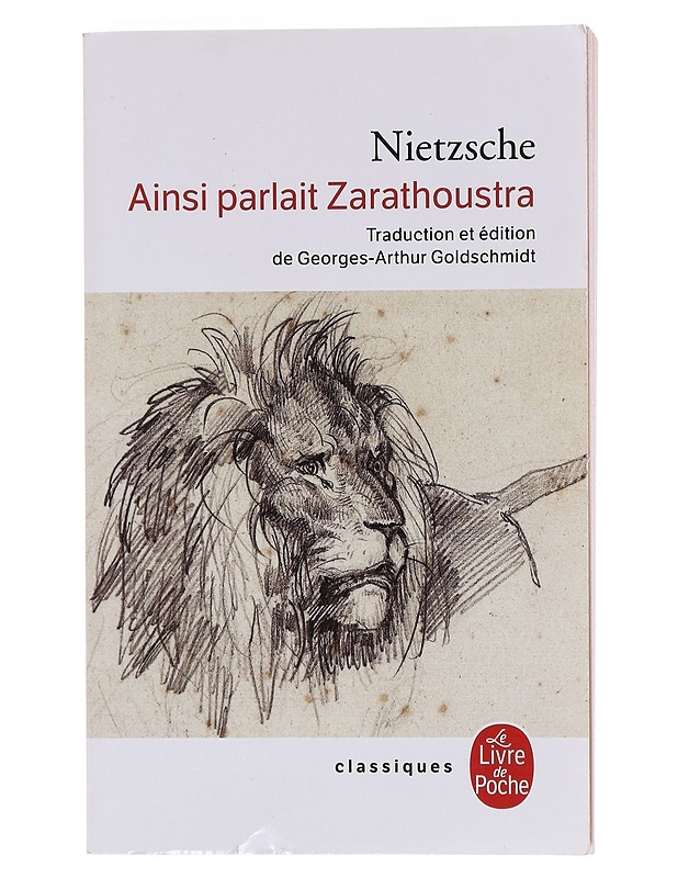 Ainsi parlait Zarathoustra - Nietsche - Romaanit ja novellit - 10105580038 - 0