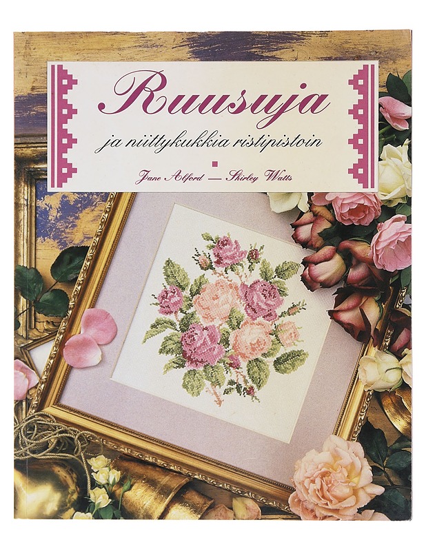 Ruusuja ja niittykukkia ristipistoin - Alford, Jane - Harrastekirjat - 10105580079 - 0