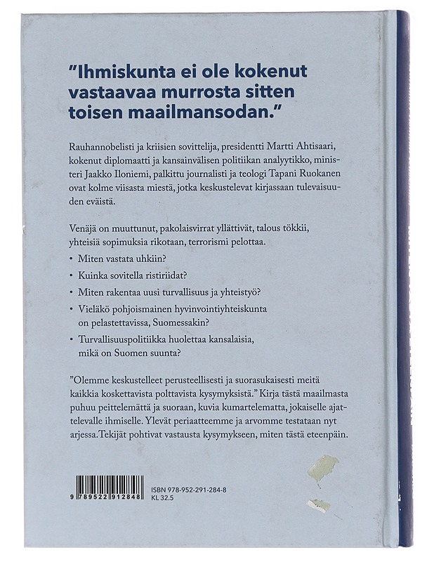 Miten tästä eteenpäin - Ahtisaari, Martti - Tietokirjat ja oppaat - 10105580201 - 1