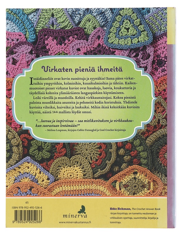 Villiä virkkausta / 144 ympyrää, kuusikulmiota, kolmiota, neliötä, ja muuta kuviota - Eckman, Edie - Tietokirjat ja oppaat - 10105580252 - 1
