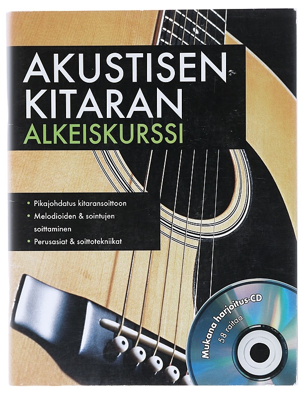 Akustisen kitaran alkeiskurssi : mukana harjoitus-CD - Walter, Frank - Tietokirjat ja oppaat - 10105580314 - 0